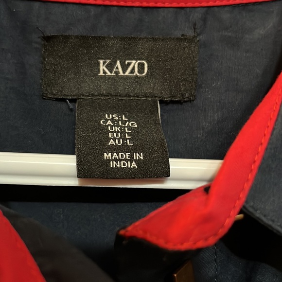 NEW KAZO WITHOUT TAG SHIRT DRESS ,SIZE L - Picture 4 of 8